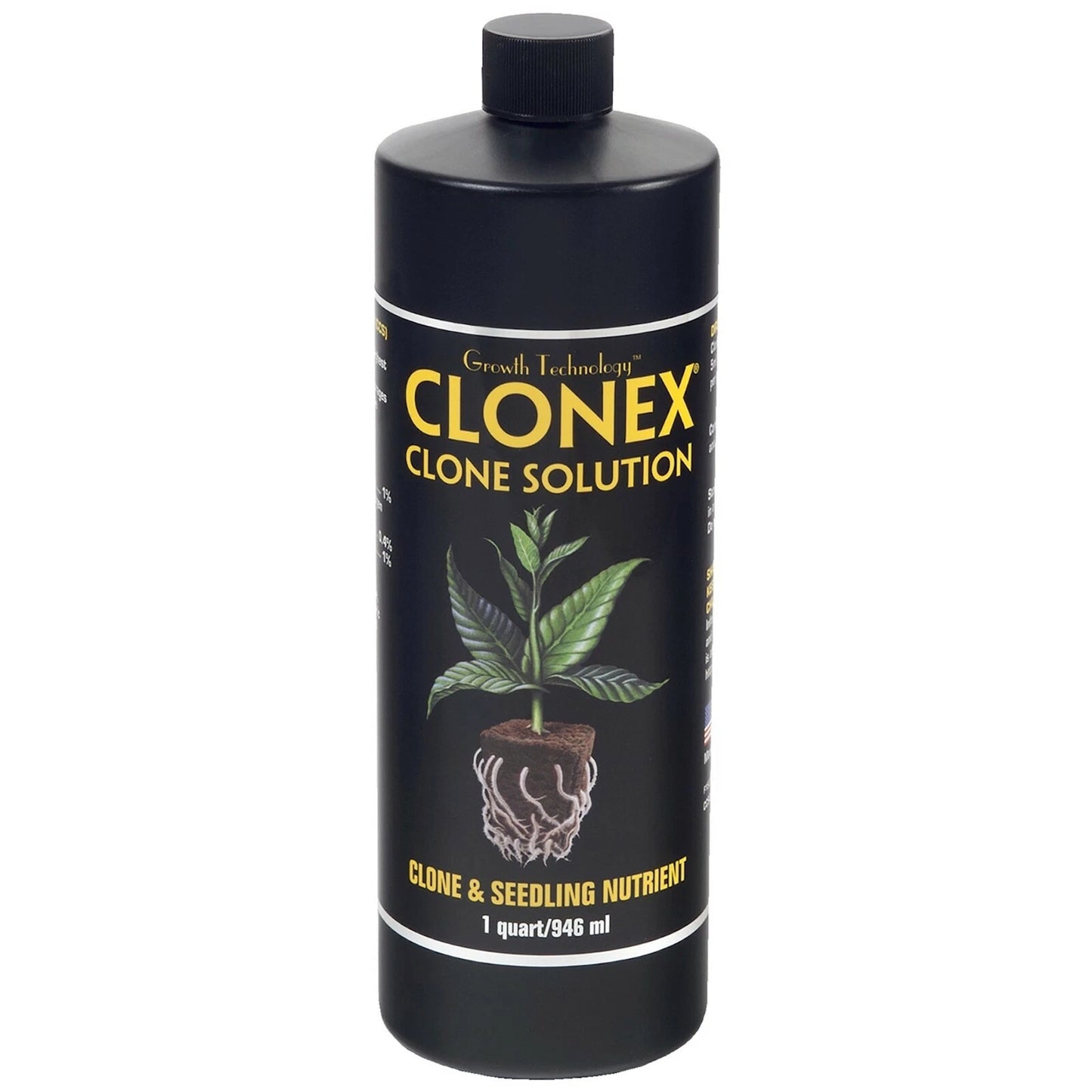 Clonex Clone Solution bottle on a white background