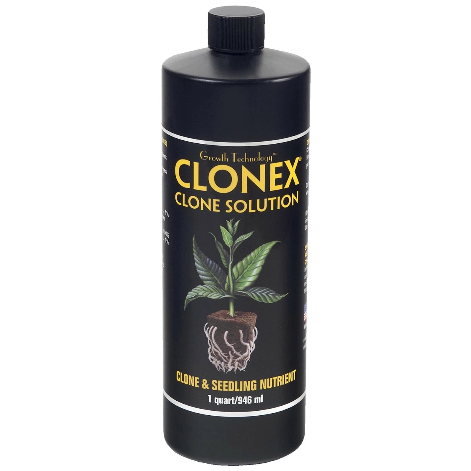 Clonex Clone Solution bottle on a white background