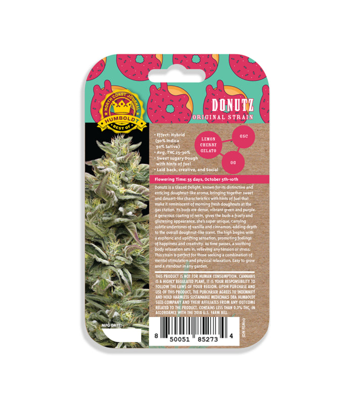Donutz - Humboldt Seed Co.